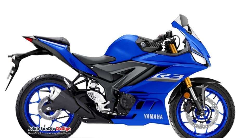 Yamaha R3 2019 จะมาพร้อมกับโช็คแบบ Up-Side-Down