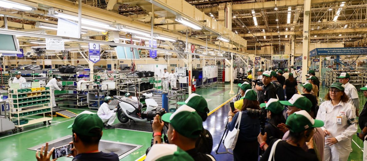 ไทยฮอนด้า เปิดบ้านต้อนรับสื่อมวลชน จัดงาน “Thai Honda Press-Exclusive Factory Tour”