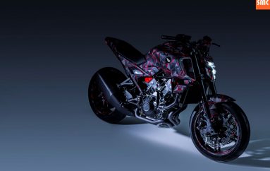 รถจักรยานยนต์ฮอนด้า เผยโฉมจักรยานยนต์ต้นแบบ V3R 900 E-Compressor Prototype