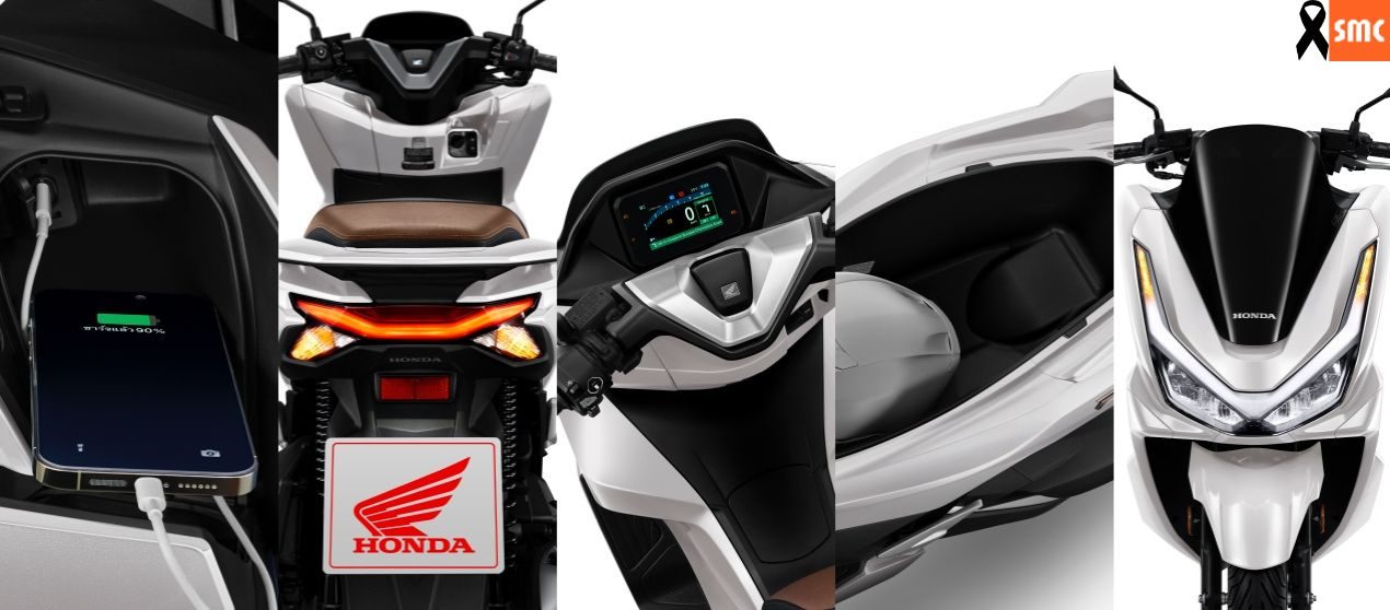 ไทยฮอนด้า เปิดตัว “New Honda PCX160” สองสีใหม่ สีขาว White Blaze และสีส้ม Amber Blaze สะท้อนความสปอร์ตพรีเมียม อีกระดับของความภูมิใจที่ทุกคนรอคอย