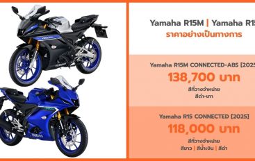 Yamaha R15 2025 ราคา สเปค และจุดเด่น สปอร์ต 155 ซีซี ที่ครบที่สุดในคลาส