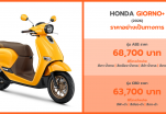 ไทยฮอนด้าเปิดตัว New Honda Giorno+ อัปสไตล์ล้ำด้วย7เฉดสีใหม่ถ่ายทอดความHigh Fashion ผ่านพรีเซนเตอร์ ‘เจฟซาเตอร์’
