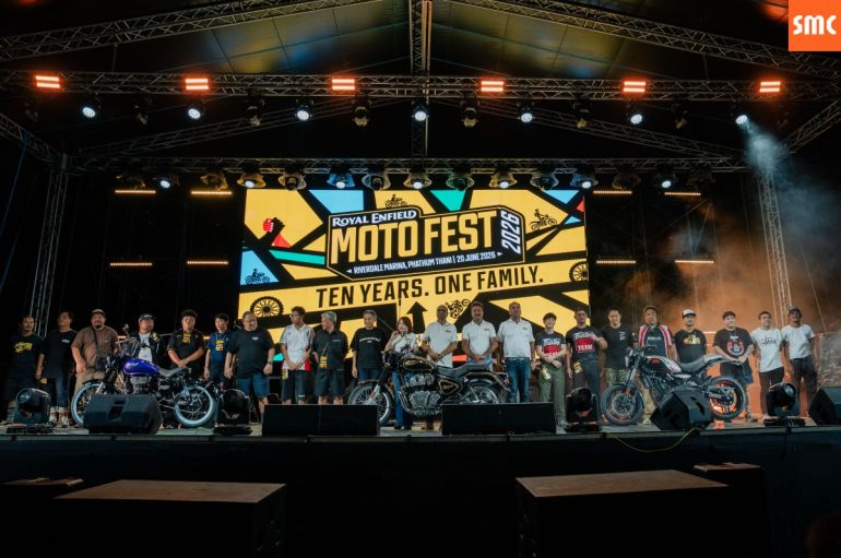 Royal Enfield ปิดฉาก Moto Fest 2026 อย่างยิ่งใหญ่ รวมพลังชาวสองล้อร่วมฉลอง 125 ปีแห่ง Pure Motorcycling และ 10 ปี Royal Enfield Thailand