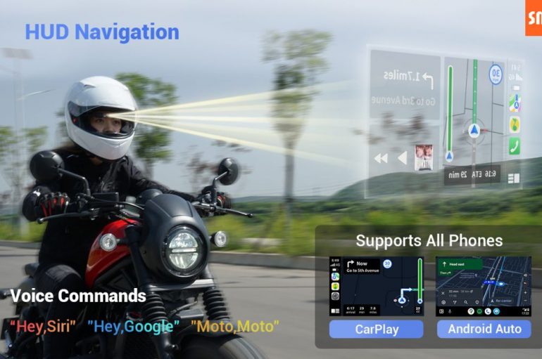 MOTOEYE E6+ จอ HUD มอเตอร์ไซค์สุดล้ำ เปลี่ยนหมวกใบเดิมให้เป็นหมวกอัจฉริยะ