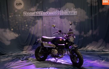 CUB House x PUN ถ่ายทอดตัวตนผ่าน Honda Monkey ในนิทรรศการ MUSEUM OF SOMNIA