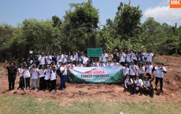 Thai Honda Forest Fortress ปีที่ 2 เดินหน้าฟื้นฟูผืนป่า สร้างแนวกันไฟป่าเปียก 100 กม. ณ ป่าสงวนแห่งชาติสระบุรี-ลพบุรี