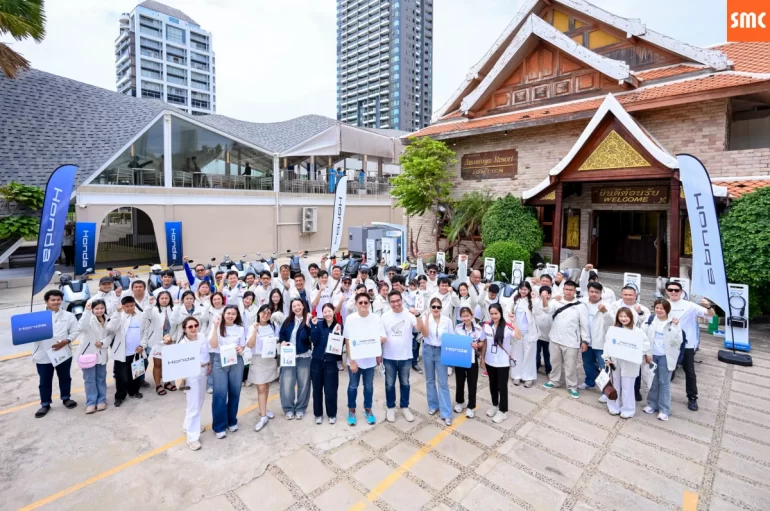 ไทยฮอนด้าจัด Honda UC3 Society Meet ครั้งที่ 3 รวมพลมอเตอร์ไซค์ไฟฟ้าตะลุยพัทยา